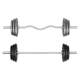 Olympic barbell solid cast iron fitness home adjustable