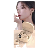 Bone conduction Bluetooth headset no ear clip over-the-ear type super long battery life no pain when worn for a long time truly wireless 2024 new model