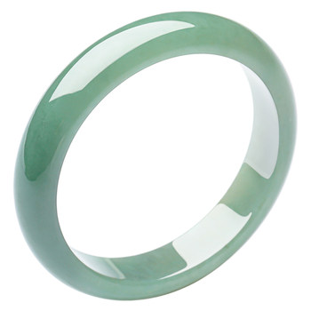 Various burmese natural floating flower jadeite bracelets