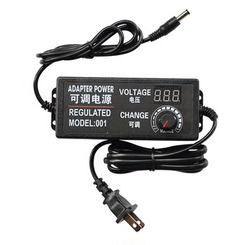 9v-24v3a adjustable voltage power supply, power tool motor without pole speed regulation led light dimming temperature adjustment adapter