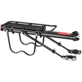 Estante trasero para bicicleta, estante trasero de liberación rápida, estante para asiento de pasajero