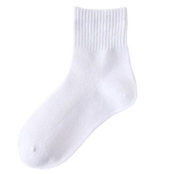 Mimi dog college mid-calf spring and autumn white socks