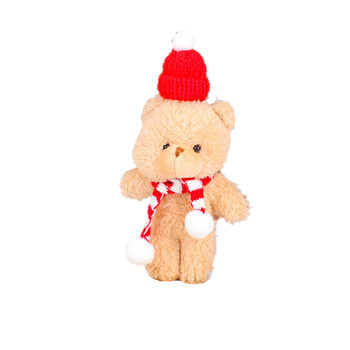 Bear doll mini hat and scarf