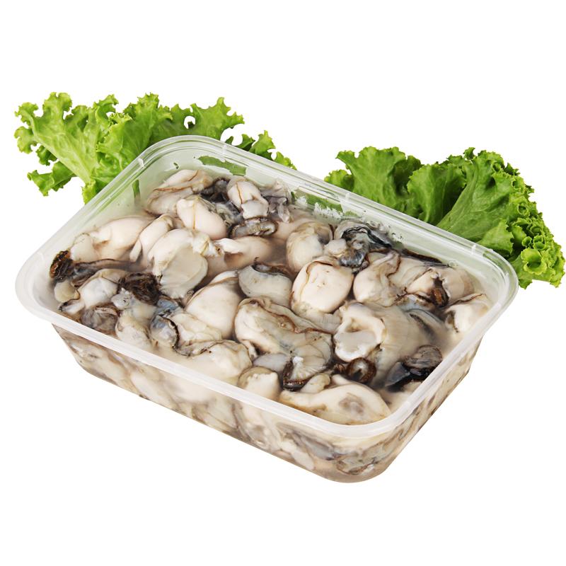 Seafood, fresh oysters, oysters in shell, oyster roe barbecue