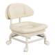 Universal wheel small stool home low stool living room high-value lazy pulley mobile backrest small chair with wheels