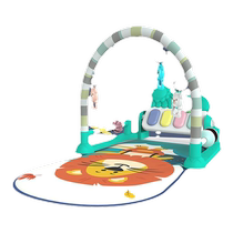 2349C Newborn baby toys 0 to 6 months baby climbing mat educational pedal piano fitness frame with baby artifact 1