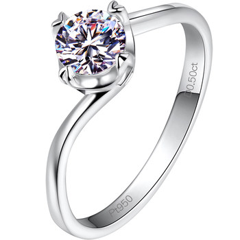 Imported moissanite pt950 pen jewelry