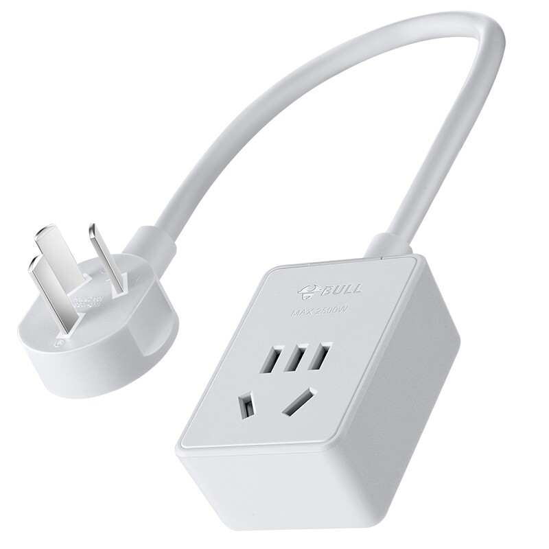 Bull power extension cord electric vehicle short-line socket