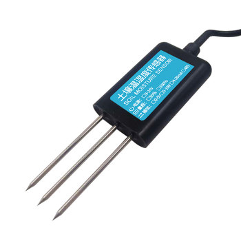 Temperature and humidity detector soil sensor