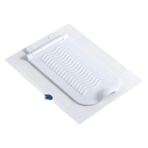 Squat toilet cover thickened squat toilet cover household toilet squat pit cover universal squat toilet deodorant cover silent slow down