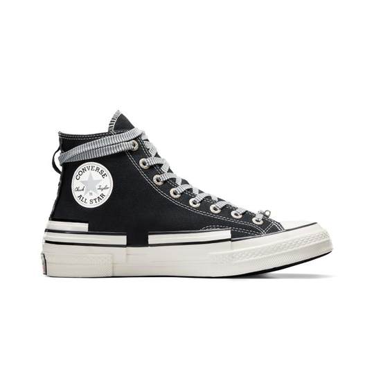 CONVERSE匡威官方 Chuck 70 Hacked Heel男女堆叠感帆布鞋A07982C