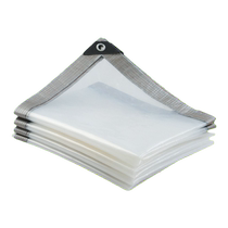 Thickened transparent plastic cloth film greenhouse film rainproof cloth waterproof cloth succulent flower insulation windproof dustproof and coldproof
