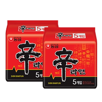 Nongshim imported Shin Ramen 120g*10 bags instant noodles instant noodles instant noodles dormitory food noodles instant noodles