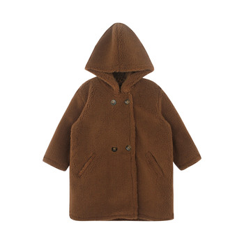 Utouto winter hooded plush coat