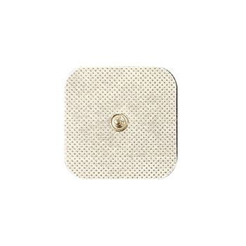 Button type physiotherapy massage patch electrode pad