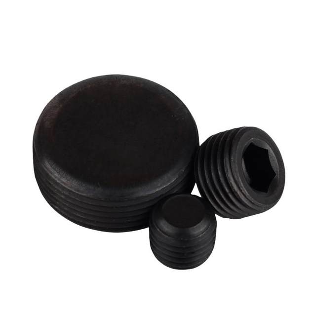 Conical tube zg 4.8/12.9 grade hexagonal oil plug