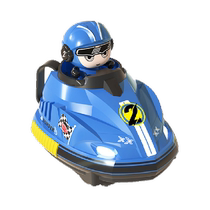 Childrens parent-child remote control bumper car toy ejection kart car birthday New Years Day gift double battle