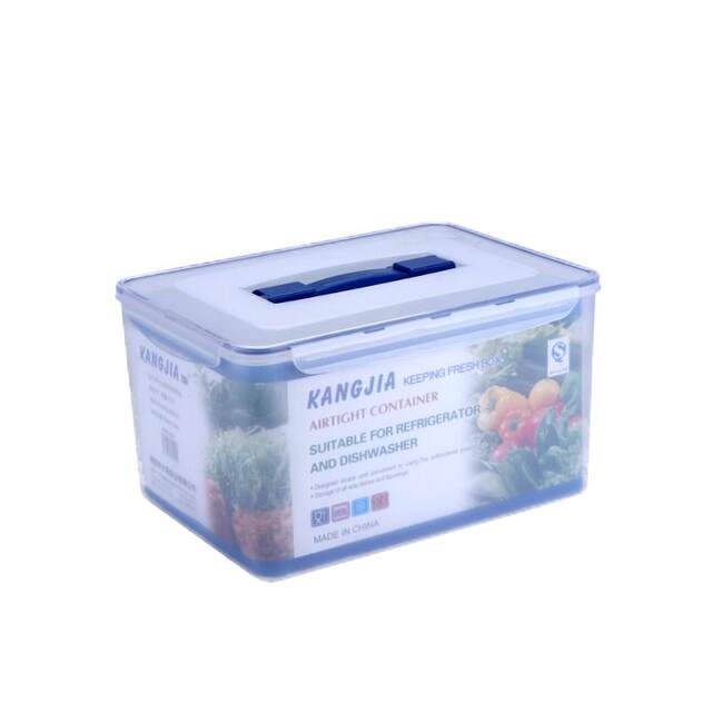 新品泡菜耐高温食品级塑料透明带盖密封盒冰箱收纳沥水保鲜盒大号