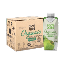 COCOXIM100%有机椰子水越南进口NFC椰青果汁电解质饮料330ml*6瓶