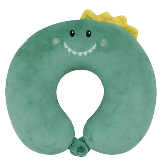 U-shaped pillow with cartoon embroidery, soft and comfortable