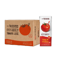 Yidianyuan 100% NFC tomato juice direct squeezed non-concentrated reduced lycopene pure vegetable juice 200mL*24 boxes
