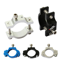 Thickened electric vehicle motorcycle spotlight bracket headlight tube clamp bracket bumper light front bumper light fixture bracket