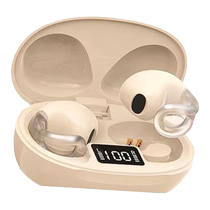 Bluetooth headset air-bone conduction wireless sports non-in-ear clip-on sensor 2024 new style ultra-long battery life noise reduction