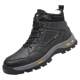 Genuine cowhide, plus velvet for warmth, non-slip and wear-resistant