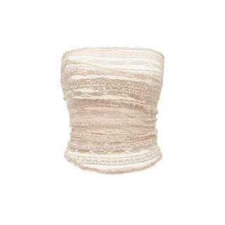 4muggle lace tube top two-color pure lust top for women