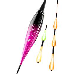 Xiaofengxian Carp and Bighead Carp Fishing Float, Dual-Use Day and Night, Luminous Float, Thickened and Highly Visible, Changes Color When Fish Bite, Ultra-Long Distance