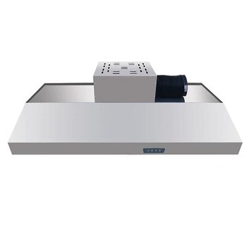 Commercial range hood stainless steel exhaust hood
