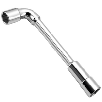 Socket wrench tool pipe wrench 7-shaped elbow auto repair L-shaped external hexagonal 14 socket 10mm socket tool