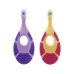 挪威Jordan 0-3-6-9-12岁以上宝宝婴幼儿童青少年专用软毛牙刷4支