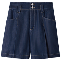 Tencel]PSALTER poem loose slimming versatile lyocell shorts jeans summer