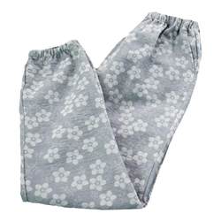순수한면 Jacquard Spring과 Autumn Women 's Home 바지, 잠옷은 포켓 캐주얼 더블 레이어면 바지와 함께 착용 할 수 있습니다.