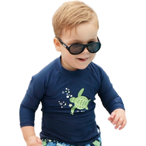 (Self-operated) Australian BANZ baby polarized sunglasses sunglasses folding frames polarized lenses rose ultra-light