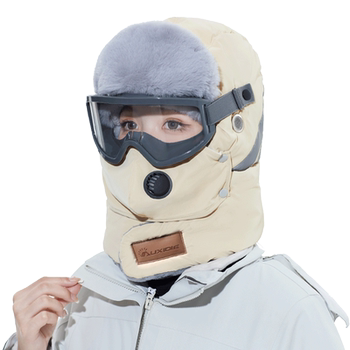 Lei feng hat is windproof and cold-proof for cycling in winter