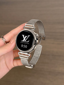 适用华为gt6pro智能新款GT7手表表带watch5女款磁吸高级感gt5运动gt4高端腕带gt3男士watchbuds原装金属42mm