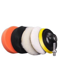 Car waxing artifact sponge wheel wool ball grinder electric drill sponge polishing disc car paint repair special tool