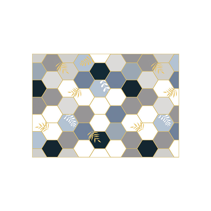 Upgraded version of PVC wipeable no-wash floor mat