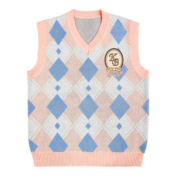 Bangui deer college style children's autumn sweater vest