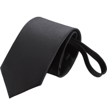 Heilan House Womens Tie 2024 New Narrow Version Zipper-Free Lazy Neck Flower Elegant and Capable Business Commuting