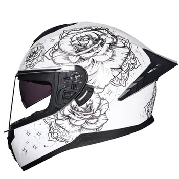 Lvs motorcycle helmet bluetooth full helmet four seasons