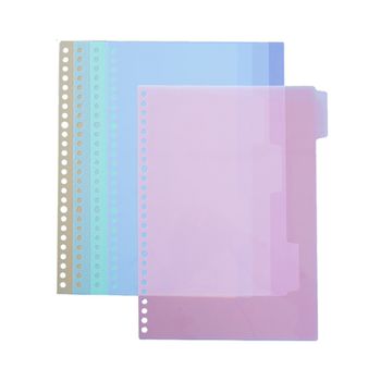 Pagination paper separator page color index page separator page