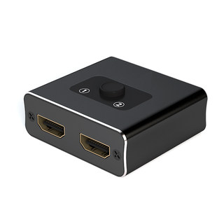 HDMI切换器一分二进一出二高清线分配器KVM一进二出转换器分屏器显示器分线器一拖二2进1出电视接口转接