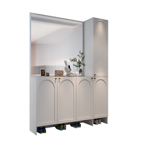 Entrée de la famille Xuan Guan Cabinet Shoes Cabinet Integrated Modern Simple Into Door Screen Partition Living Room Shoes Cabinet Integrated Genguan Cabinet