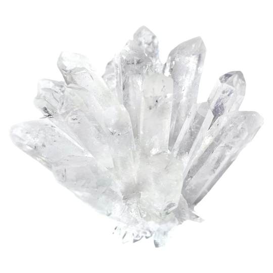 天然白水晶簇原石摆件手链消磁石家居办公室新家装饰送礼摆件