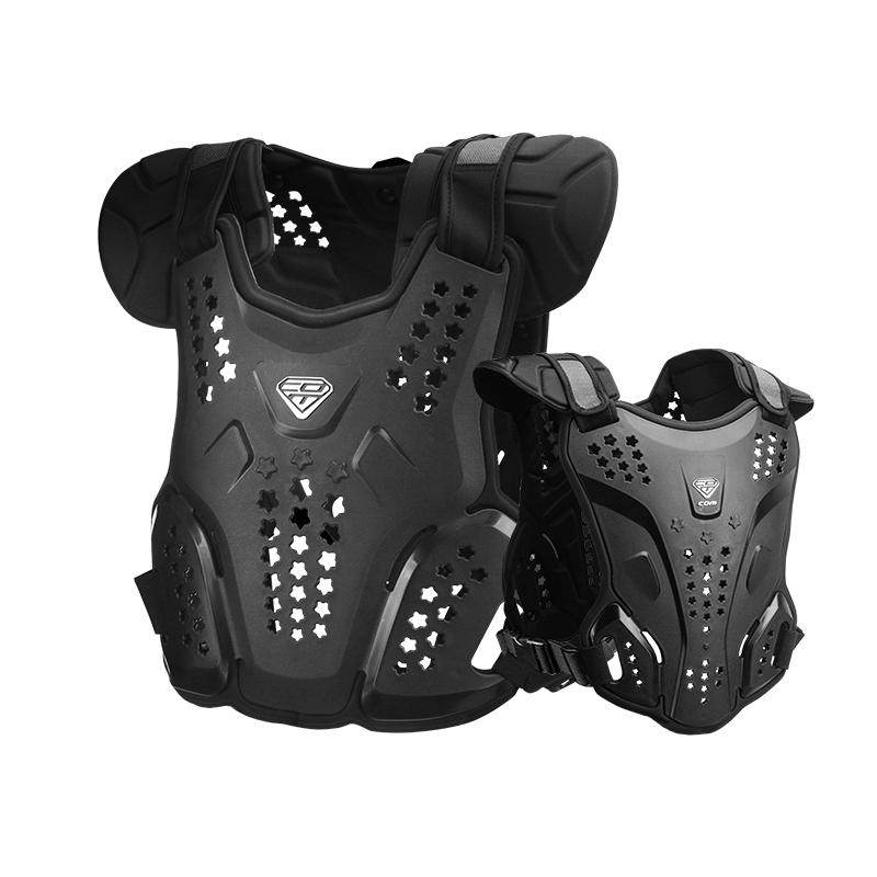 COM armor pump sports chest vest to protect against falls