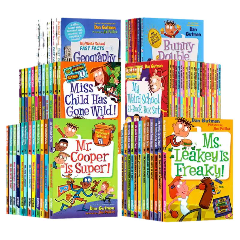 My Weird School 疯狂学校系列美国小学推荐英文桥梁读物