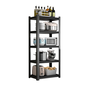 Multi-layer kitchen racks are easy to install and have a load-bearing capacity